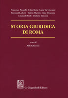 Cover of Storia giuridica di Roma