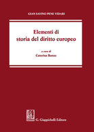 Cover of Elementi di storia del diritto europeo