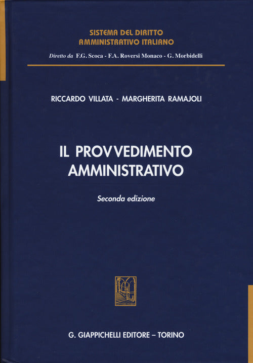 Cover of provvedimento amministrativo
