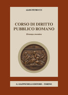 Cover of Corso di diritto pubblico romano