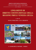 Cover of Lineamenti di diritto costituzionale della regione Friuli Venezia Giulia