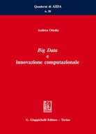 Cover of Big Data e innovazione computazionale