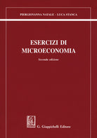 Cover of Esercizi di microeconomia