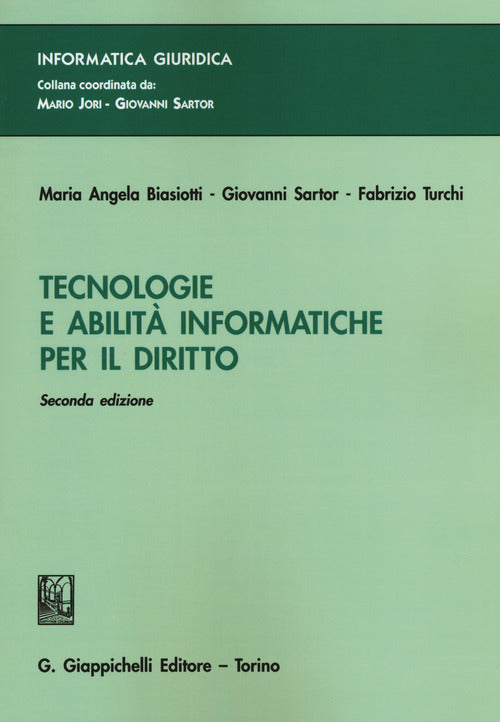 Cover of Tecnologie a abilità informatiche per il diritto
