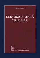 Cover of obbligo di verità delle parti