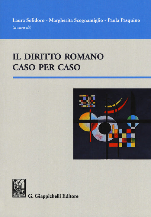 Cover of diritto romano caso per caso
