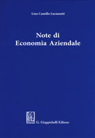 Cover of Note di economia aziendale