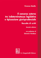 Cover of concorso esterno tra indeterminatezza legislativa e tipizzazione giurisprudenziale. Raccolta di scritti