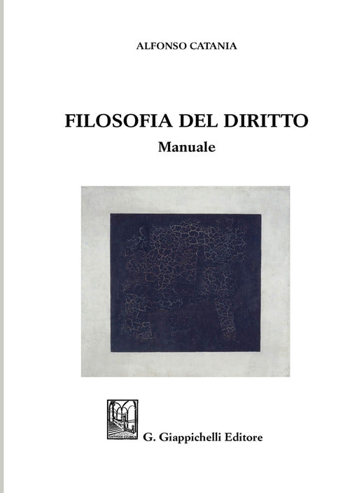 Cover of Filosofia del diritto. Manuale