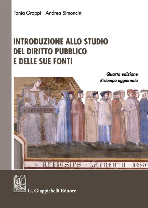 Cover of Introduzione allo studio del diritto pubblico e delle sue fonti