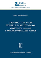 Cover of «Sacerdotium» nelle Novelle di Giustiano. «Consonantia» e «amplificatio» della res publica
