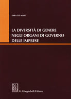 Cover of diversità di genere negli organi di governo delle imprese