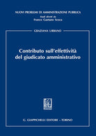 Cover of Contributo sull'effettività del giudicato amministrativo