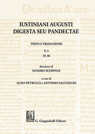 Cover of Iustiniani Augusti Digesta seu Pandectae