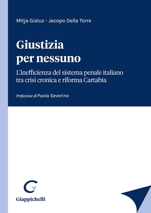 Cover of Giustizia per nessuno