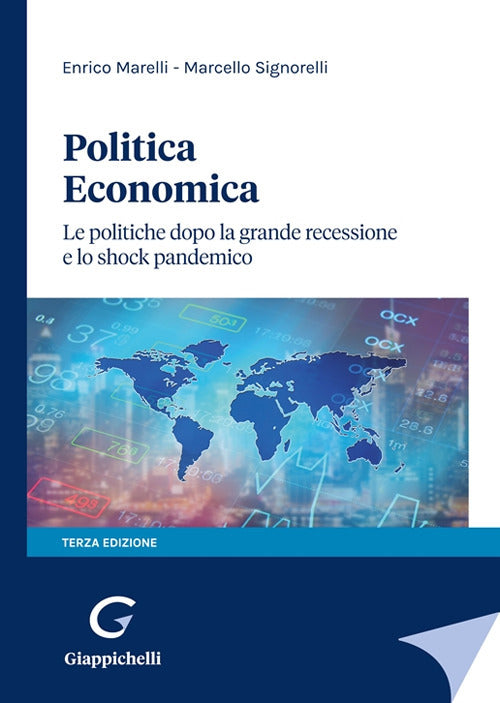 Cover of Politica economica. Le politiche dopo la grande recessione e lo shock pandemico