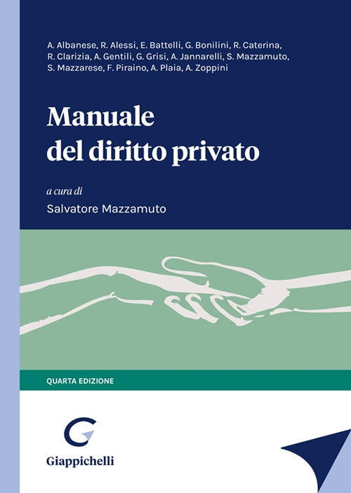Cover of Manuale del diritto privato