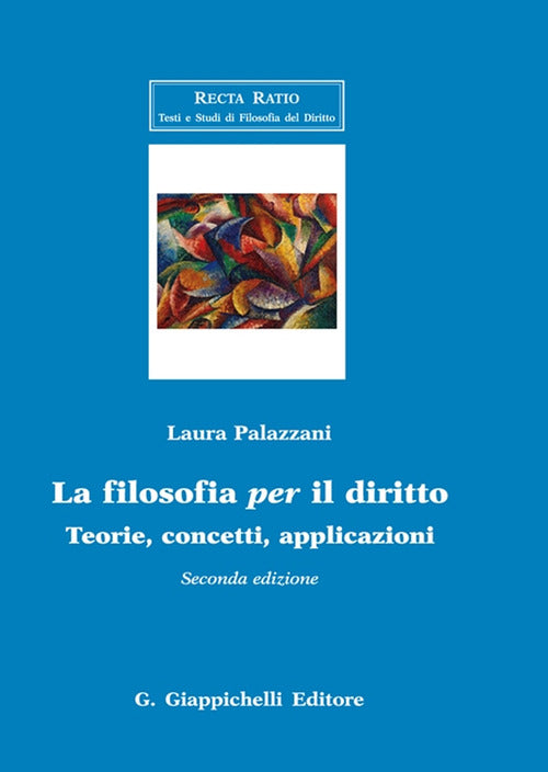Cover of filosofia per il diritto. Teorie, concetti, applicazioni