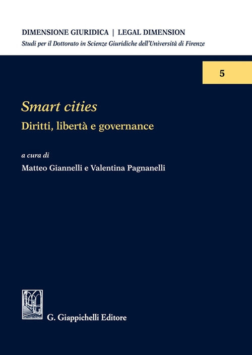 Cover of Smart cities. Diritti, libertà e governance