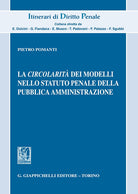Cover of circolarità dei modelli nello statuto penale della pubblica amministrazione