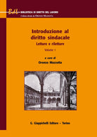 Cover of Introduzione al diritto sindacale
