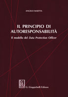Cover of principio di autoresponsabilità. Il modello del Data Protection Officer