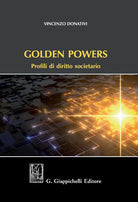 Cover of Golden powers. Profili di diritto societario