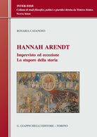 Cover of Hannah Arendt. Imprevisto ed eccezione. Lo stupore della storia