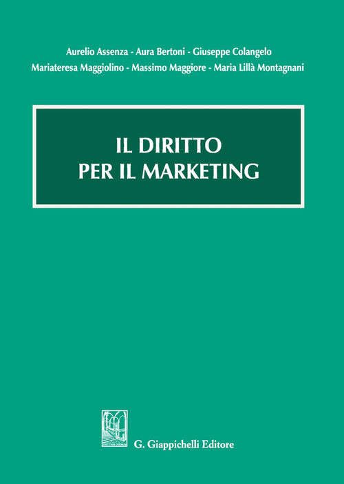 Cover of diritto per il marketing