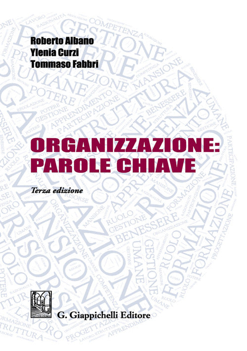 Cover of Organizzazione: parole chiave