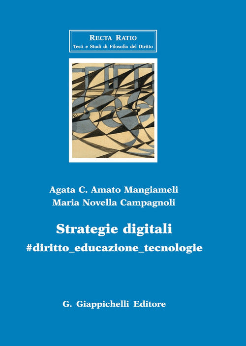 Cover of Strategie digitali. #diritto_educazione_tecnologia