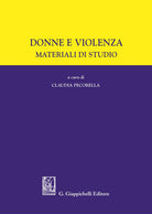 Cover of Donne e violenza. Materiale di studio