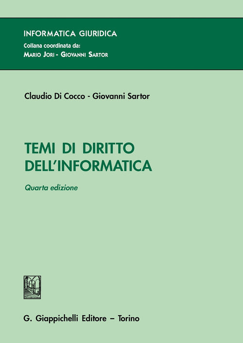 Cover of Temi di diritto dell'informatica
