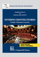 Cover of Interno Montecitorio. I luoghi, l'istituzione, le persone