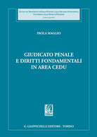 Cover of Giudicato penale e diritti fondamentali in area CEDU