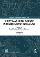 Cover of Jurists and Legal Science in the History of Roman Law