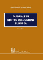 Cover of Manuale di diritto dell'Unione europea