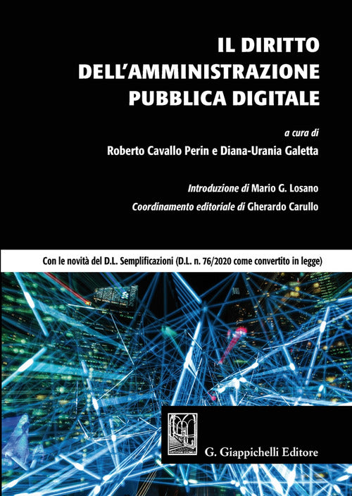 Cover of diritto dell'amministrazione pubblica digitale