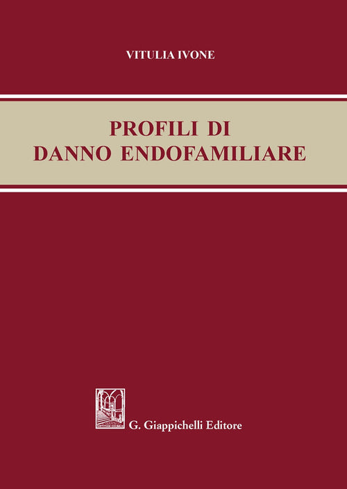 Cover of Profili di danno endofamiliare