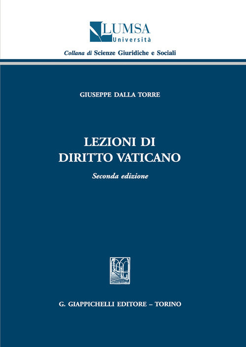 Cover of Lezioni di diritto vaticano