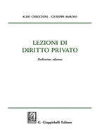 Cover of Lezioni di diritto privato