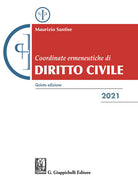 Cover of Coordinate ermeneutiche di diritto civile 2021
