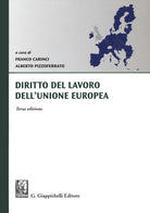 Cover of Diritto del lavoro dell'Unione Europea