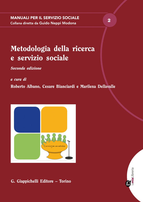 Cover of Metodologia della ricerca e servizio sociale