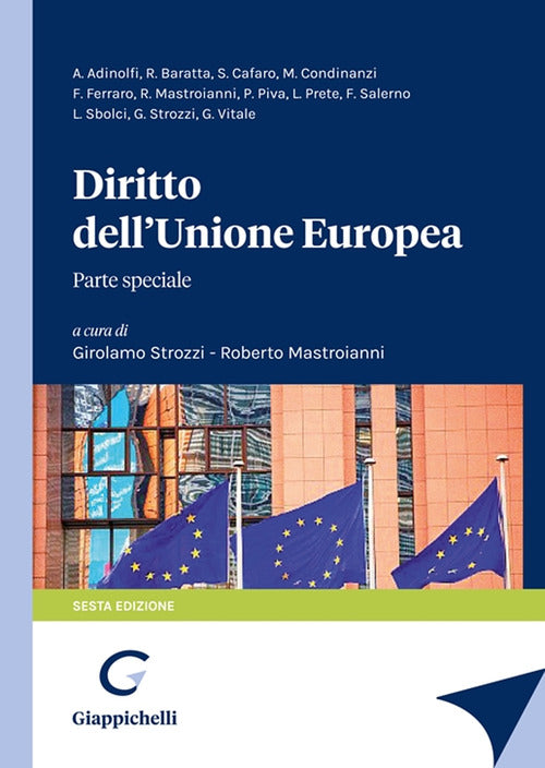 Cover of Diritto dell'Unione Europea. Parte speciale