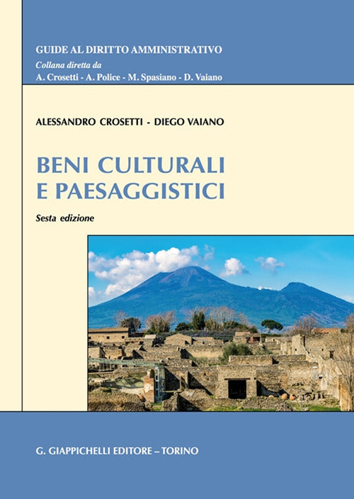 Cover of Beni culturali e paesaggistici