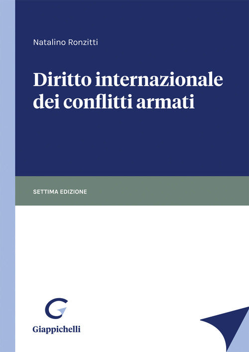 Cover of Diritto internazionale dei conflitti armati