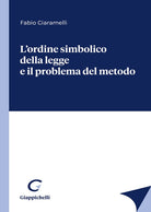 Cover of ordine simbolico della legge e il problema del metodo