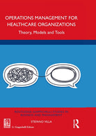 Cover of Operations management for healthcare organizations. Theory, models and tools