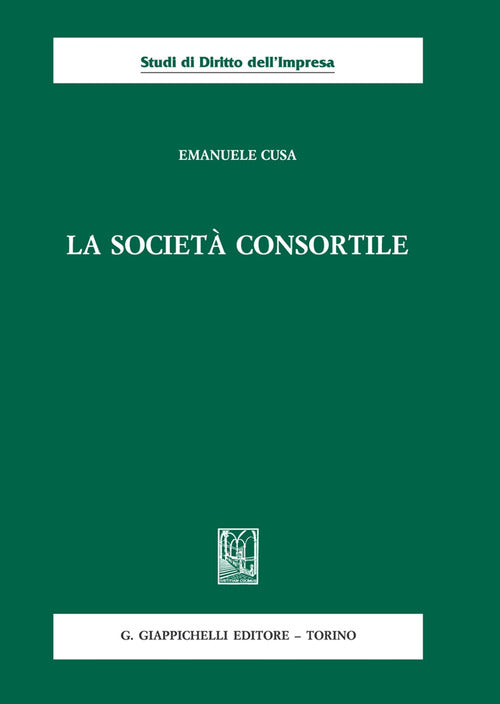 Cover of società consortile
